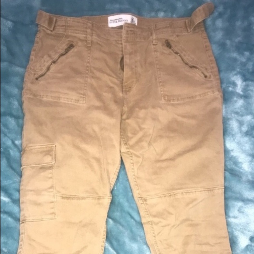Super skinny size 8 cargo pants - never worn